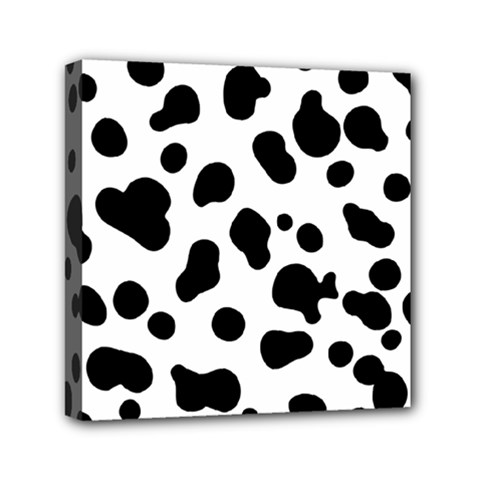 Spots Mini Canvas 6  X 6  (stretched) by Sobalvarro
