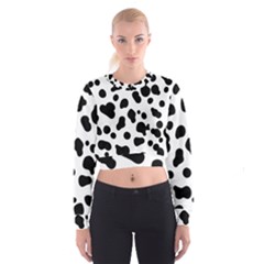 Spots Cropped Sweatshirt by Sobalvarro