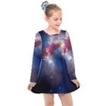 Galaxy Kids  Long Sleeve Dress