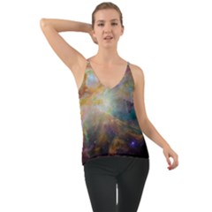 Colorful Galaxy Chiffon Cami by ExtraGoodSauce