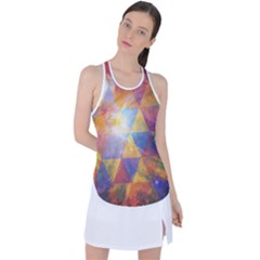 Space Design Racer Back Mesh Tank Top by ExtraGoodSauce