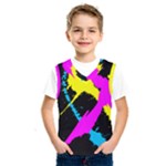 Splatter Splatter Kids  Basketball Tank Top