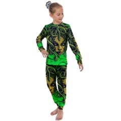 Medusa Kids  Long Sleeve Set  by ExtraGoodSauce