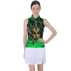 Medusa Women s Sleeveless Polo Tee by ExtraGoodSauce