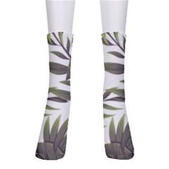 Green Leaves Men s Crew Socks