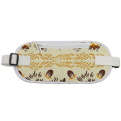 Decorative Flowers Rounded Waist Pouch by Eskimos