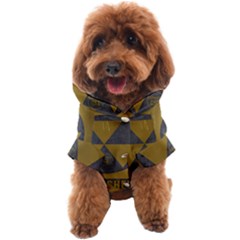 Fallout Shelter In Basement Radiation Sign Dog Coat