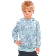 Blue Ornament Kids  Hooded Pullover by Eskimos