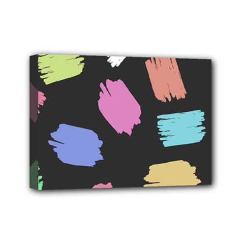 Many Colors Pattern Seamless Mini Canvas 7  X 5  (stretched)