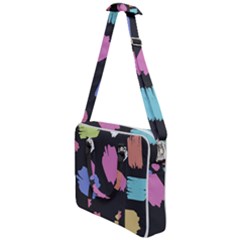Many Colors Pattern Seamless Cross Body Office Bag by Dutashop