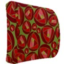 Abstract Rose Garden Red Back Support Cushion View2