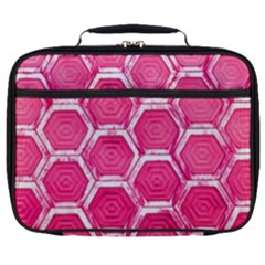 Hexagon Windows Full Print Lunch Bag by essentialimage365