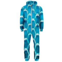 Hexagon Windows Hooded Jumpsuit (men)  by essentialimage365