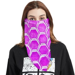 Hexagon Windows Face Covering Bandana (triangle) by essentialimage365