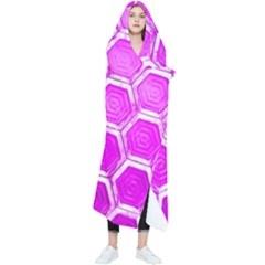 Hexagon Windows Wearable Blanket by essentialimage365