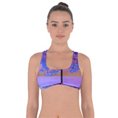 Tree Sunset Got No Strings Sports Bra