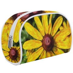 Sunflower Painting Make Up Case (large) by ExtraGoodSauce