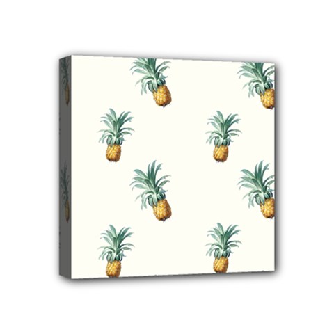 Pineapples Mini Canvas 4  X 4  (stretched) by goljakoff