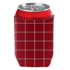 Red Buffalo Plaid Can Holder by goljakoff