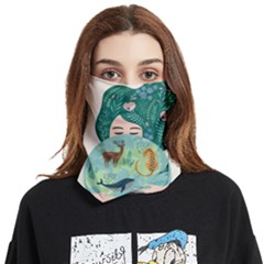 Earth Day 2 Face Covering Bandana (two Sides)