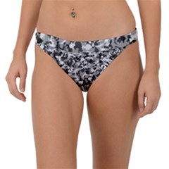 Camouflage Bw Band Bikini Bottom by JustToWear