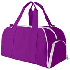 Color Purple Burner Gym Duffel Bag by Kultjers