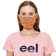 Geometric Floral Pattern Cloth Face Mask (adult) by designsbymallika