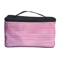 Pink Knitted Pattern Cosmetic Storage by goljakoff