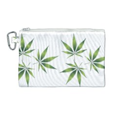 Cannabis Curative Cut Out Drug Canvas Cosmetic Bag (large) by Dutashop