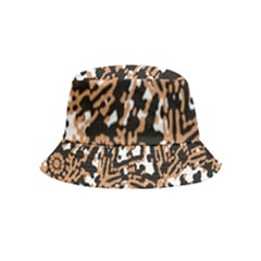 Modern Tribal Geometric Print Design Bucket Hat (kids) by dflcprintsclothing