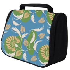 Folk Floral Pattern  Flowers Print  Full Print Travel Pouch (big) by Eskimos