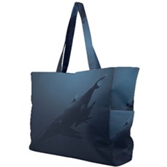 Whales Family Simple Shoulder Bag by goljakoff