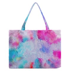 Rainbow Paint Zipper Medium Tote Bag by goljakoff