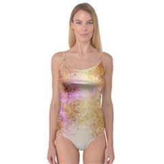 Golden Paint Camisole Leotard  by goljakoff