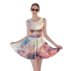 Abstract Galaxy Paint Skater Dress by goljakoff