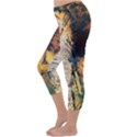 Elephant mandala Capri Winter Leggings  View2