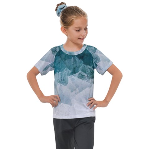 Blue Sea Kids  Mesh Piece Tee by goljakoff