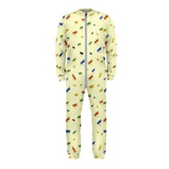 Dragonfly On Yellow Onepiece Jumpsuit (kids) by JustToWear