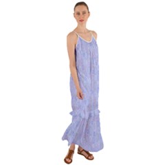 Circle Cami Maxi Ruffle Chiffon Dress by SychEva