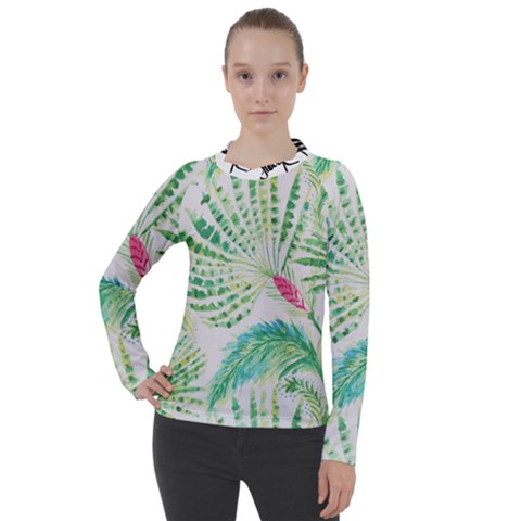  Palm Trees By Traci K Women s Pique Long Sleeve Tee by tracikcollection