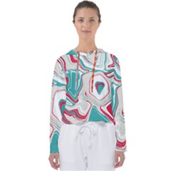 Vector Vivid Marble Pattern 4 Women s Slouchy Sweat by goljakoff