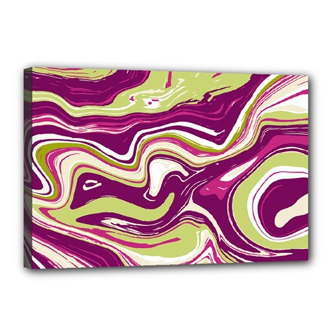 Vector Vivid Marble Pattern 5 Canvas 18  X 12  (stretched) by goljakoff