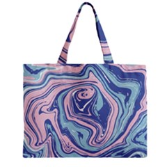 Vector Vivid Marble Pattern 10 Zipper Mini Tote Bag by goljakoff