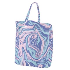 Vector Vivid Marble Pattern 10 Giant Grocery Tote