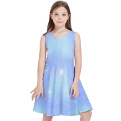 Heavenly Flowers Kids  Skater Dress by SychEva