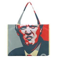 Trump Nope Zipper Medium Tote Bag by goljakoff