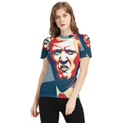 Trump2 Women s Short Sleeve Rash Guard by goljakoff