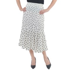 Rain  Midi Mermaid Skirt by Sobalvarro