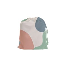 Abstract Shapes  Drawstring Pouch (small) by Sobalvarro