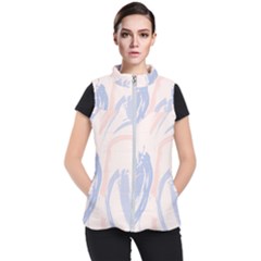 Marble Stains  Women s Puffer Vest by Sobalvarro